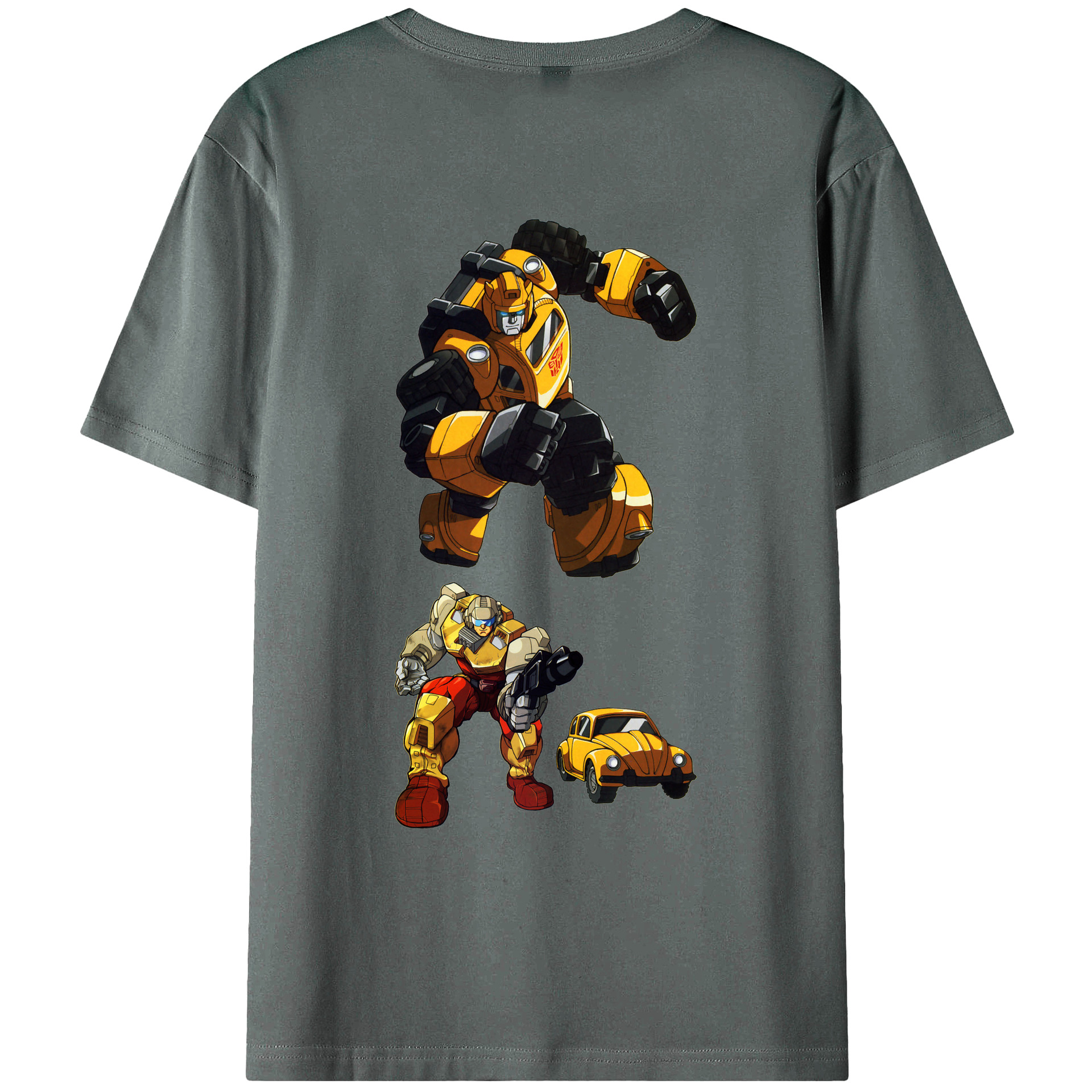 （画像用）  綿100％ メンズ半袖Tシャツ（バックプリント） 通気性